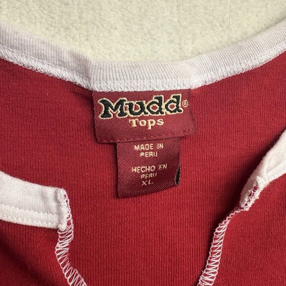 Vintage Mudd Jeans Graphic Short Sleeve T-shirt Juniors Size XLarge 90s Y2K - Picture 3 of 6